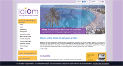 Desktop Screenshot of idiom.fr